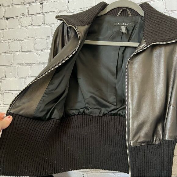 Laundry by Shelli Segal leather jacket - Picture 3 of 7